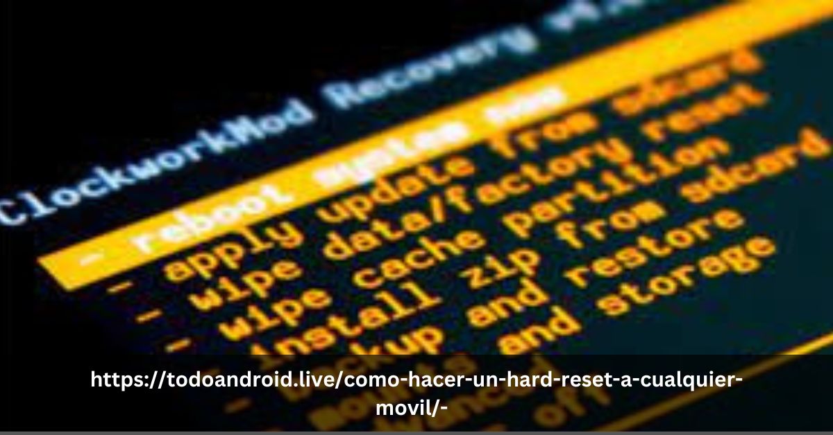 Introduction To https://todoandroid.live/como-hacer-un-hard-reset-a-cualquier-movil/-