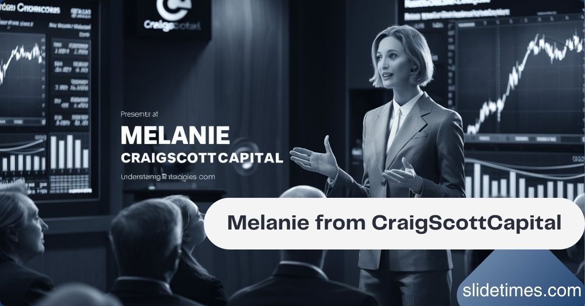 Melanie from CraigScottCapital