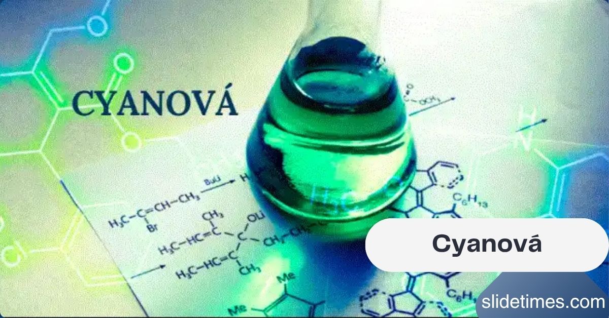 Cyanová